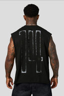 3095 - SACRED SIGIL CUT-OFFS BLACK