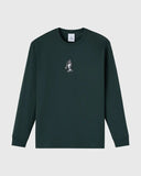 6 God Long - Sleeve Tee - Midnight Green - Unmatched Kicks - 