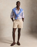 6 - Inch Polo Prepster Corduroy Short Khaki Stone - Unmatched Kicks - ralph lauren