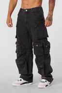 6002 - Hella Pocket Jeans Black Wash
