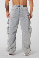 6002 - Hella Pocket Jeans Blue Wash