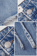 6004 - Destroyed Jeans Blue Wash - Unmatched Kicks - YOUNG LA