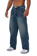 6013 - Baggy Ass Jeans Dark Blue Wash - Unmatched Kicks - YOUNG LA