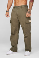 6047 - Classic Cargo Pants Olive - Unmatched Kicks-YOUNG LA
