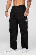 6047 - Classic Cargo Pants Black