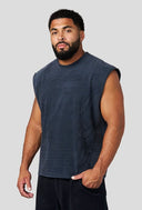 3098 - SINCE '14 CUTOFFS NAVY WASH
