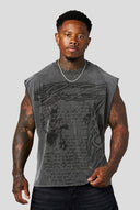 3098 - SINCE '14 CUTOFFS BLACK WASH