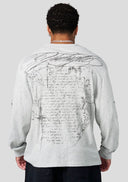 8104 - SACRED SIGIL LONGSLEEVES GREY