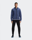 Focus Tech Zip Hoodie Acai