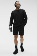 7" Waffle Lounge Short - Black - Unmatched Kicks - ALO