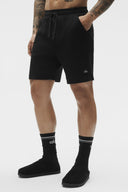 7" Waffle Lounge Short - Black - Unmatched Kicks - ALO
