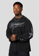 8104 - SACRED SIGIL LONGSLEEVES BLACK