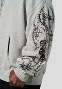 5234 - SIGIL CREST HOODIES GREY WASH