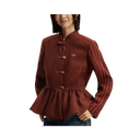 adidas Womens Chinese New Year CNY Jacket Brown Red