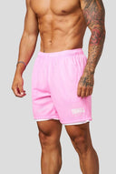 1092 - DOUBLE MESH SHORTS PINK