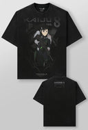 4177 - KAIJU NO. 8 GRAPHIC TEES BLACK/WHITE