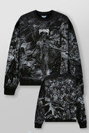 8002 - Batman Comic Longsleeves Black - Unmatched Kicks-YOUNG LA
