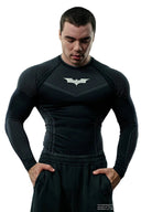 8004 - Batman Compression Longsleeves Black - Unmatched Kicks - YOUNG LA