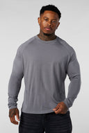 8033 - AeroTech Longsleeves Grey - Unmatched Kicks - YOUNG LA