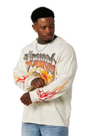 8036 - Cars & Curls - Thermals Off - White - Unmatched Kicks - YOUNG LA