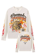 8036 - Cars & Curls - Thermals Off - White - Unmatched Kicks - YOUNG LA