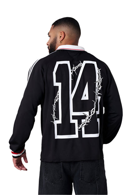 YOUNG LA 8041 - Eternal Soccer Jersey Black