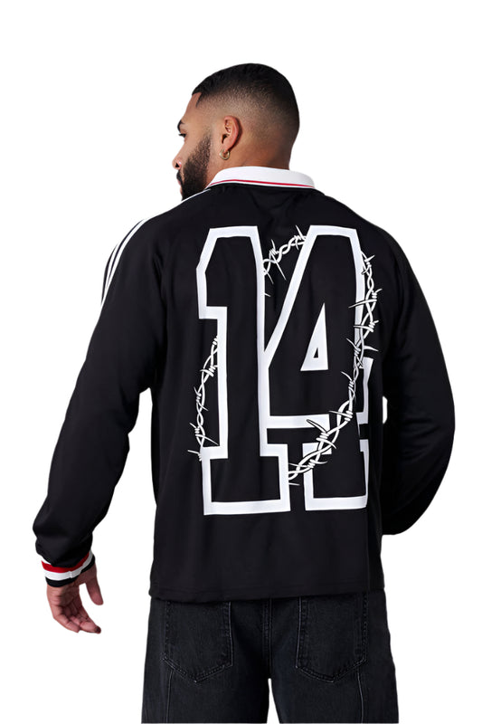YOUNG LA 8041 - Eternal Soccer Jersey Black