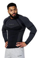 8055 - Apex Compression Longsleeves Black - Unmatched Kicks - YOUNG LA