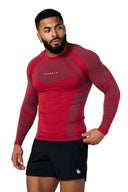8055 - Apex Compression Longsleeves Red