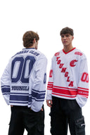 8056 - Southside Hockey Jersey White - Unmatched Kicks - YOUNG LA