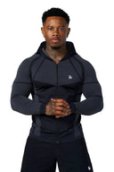 8061 - Apex Compression Zip-Ups  Black