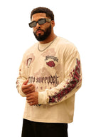 8073 - NARUTO LONGSLEEVES OFF WHITE - Unmatched Kicks-YOUNG LA