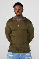 8084 - Rave Longsleeves Olive - Unmatched Kicks - YOUNG LA