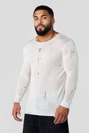 8084 - Rave Longsleeves White - Unmatched Kicks - YOUNG LA