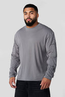 8087 - Eclipse Longsleeves Grey Wash - Unmatched Kicks - YOUNG LA