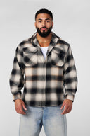 8091 - Americana Flannels Black/White - Unmatched Kicks - YOUNG LA