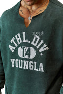 8098 - GOLDEN ERA PUMP COVER CREWNECK GREEN - Unmatched Kicks-YOUNG LA
