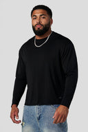 8099 - Aerotech Cropped Longsleeves Black