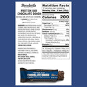 Barebells Protein Bars Chocolate Dough - 12 Count, 20g High Protein Treats - Chocolate Nutrition Bar with 1g Total Sugars - On-The-Go Breakfast or Post-Workout Snack