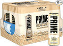 PRIME Shakes, Vanilla, 32g Protein Shake for Muscle Support & Recovery, Ultra-Filtered Milk, Lactose Free, Low Sugar, Low Calorie, Ready to Drink, 11 fl oz, 12 Pack