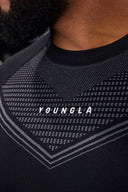 833 - Superhero Compression Longsleeves Black - Unmatched Kicks - YOUNG LA