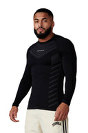 833 - Superhero Compression Longsleeves Black
