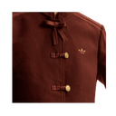 adidas Womens Chinese New Year CNY Jacket Brown Red