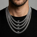 Cuban Link Chain 10mm - Silver RG165