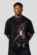 4177 - KAIJU NO. 8 GRAPHIC TEES BLACK/RED
