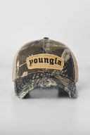 9016 - Vintage Dad Hats Green Tree Camo - Unmatched Kicks-YOUNG LA