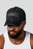 9076 - Cyberpunk Hats Black Wash
