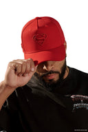9092 - Superman Shield Hats Red - Unmatched Kicks - YOUNG LA