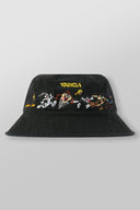 9093 - Looney Tunes Bucket Hat Black - Unmatched Kicks-YOUNG LA