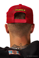 9135 - Looney Tunes Patch Trucker Hats Taz H - Unmatched Kicks-YOUNG LA